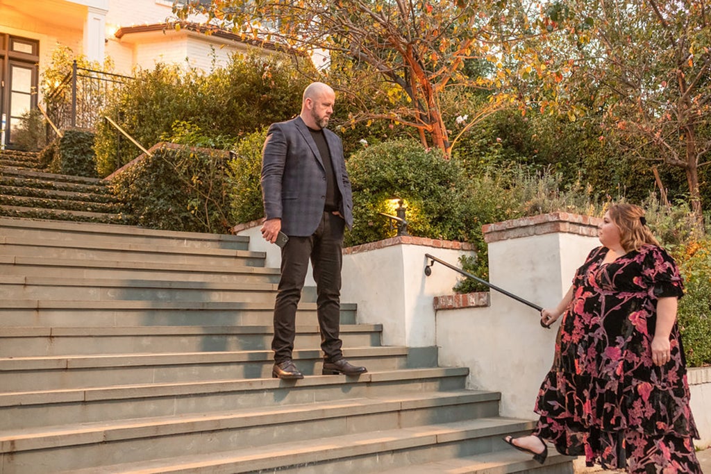Chris Sullivan as Toby and Chrissy Metz as Kate in "The Hill" episode of "This Is Us" (NBC)