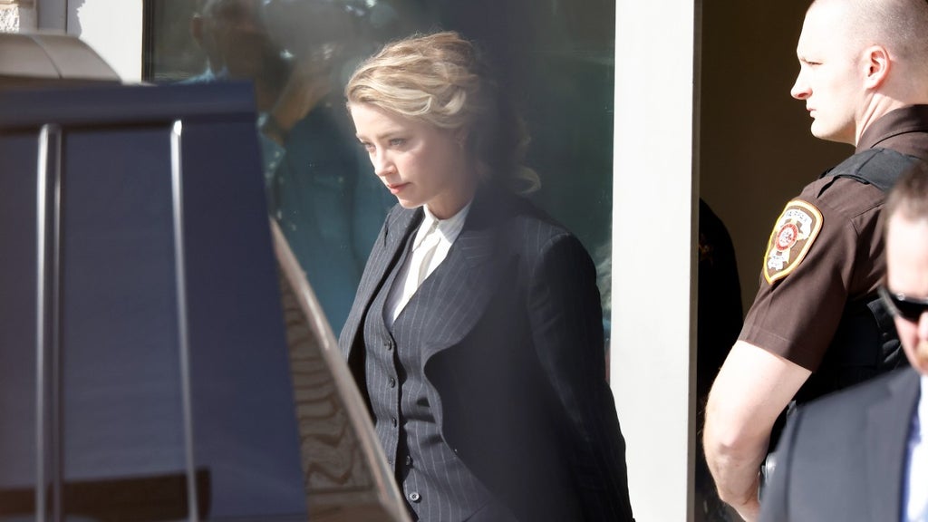 Amber Heard at Johnny Depp Defamation Trial