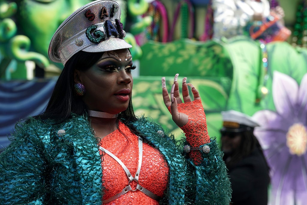 Armand Fields as Bussey in "Queer as Folk" (Alyssa Moran/Peacock)