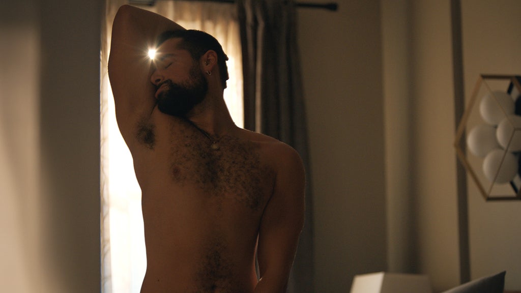 Johnny Sibilly as Noah in "Queer as Folk" (Peacock)