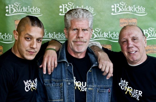 Theo Rossi Ron Perlman Dayton Callie Sons of Anarchy