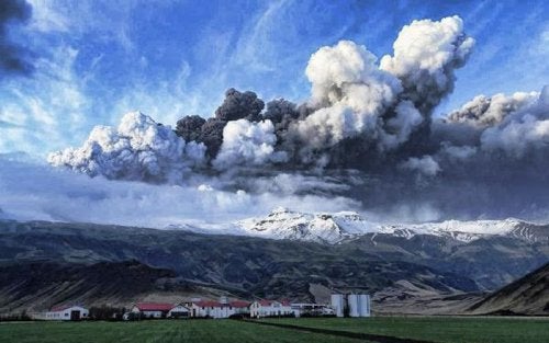 Icelandic volcano ash cloud 