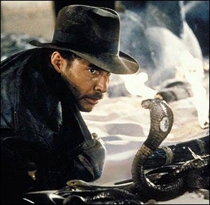 Indiana Jones 
snakes