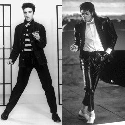Michael Jackson et Elvis: quand les deux rois sont devenus un Elv1