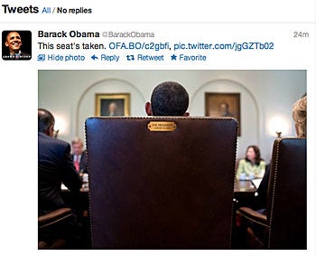 Barack Obama Tweets Response To Clint Eastwood Rnc Empty Chair Speech