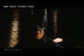 Christian Bale Wore Val Kilmer’s Batsuit for His Batman Audition (Video)