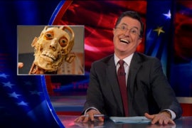 Colbert Report: Stop Ruining Those Weird Bodies Exhibits With Human Rights Talk (Video)