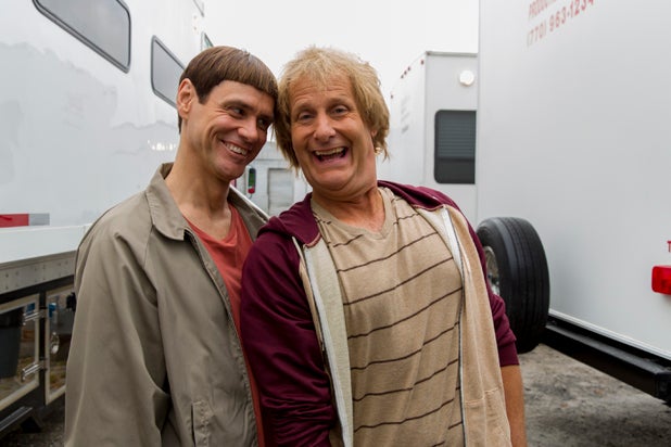 Jim Carrey, Jeff Daniels Post First Looks From 'Dumb and Dumber To' Set  (Photo)