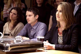 Elijah Wood Shows His Foodie Side on Esquire Network’s ‘Knife Fight’ (Video)