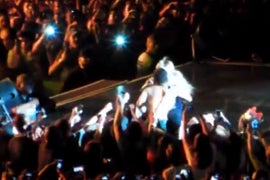 Beyoncé Dragged Off Stage by Over-Enthusiastic Fan (Video)