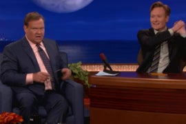 Conan O’Brien Studies Up to Pass Ridiculous Citizenship Test (Video)