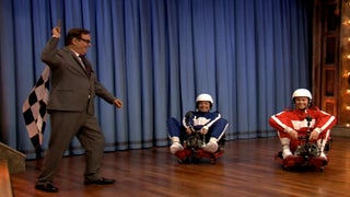 Chris Hemsworth Whips Jimmy Fallon in Go-Kart Race on ‘Late Night’ (Video)
