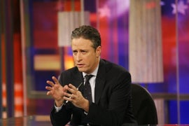 Jon Stewart’s ‘Daily Show’ Return Includes Hitler Impression, Big Macs and Syria Jokes (Video)