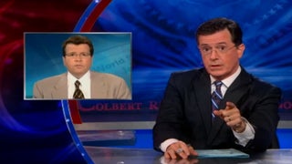 Stephen Colbert Calls Fox News’ Neil Cavuto ’11th Plague,’ ‘Imaginary Newsman’ (Video)
