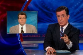 Stephen Colbert Calls Fox News’ Neil Cavuto ’11th Plague,’ ‘Imaginary Newsman’ (Video)