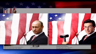 Stephen Colbert Unfriends Vladimir Putin on Facebook Over Drudge Report Photo (Video)
