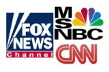 CABLE NEWS LOGOS CNN Fox News MSNBC