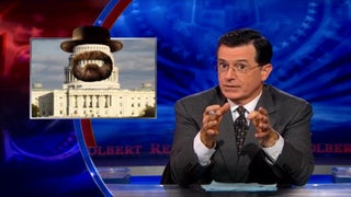 Stephen Colbert Celebrates the Series Finale of ‘Breaking Gov’ (Video)