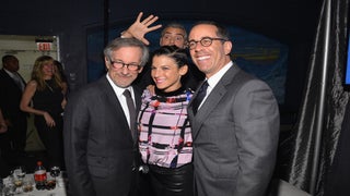 George Clooney Photobombs Jerry Seinfeld, Steven Spielberg During USC Gala (Photos)