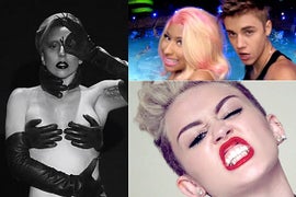 YouTube Unveils Music Award Nominees: It’s Lady Gaga vs. Miley Cyrus