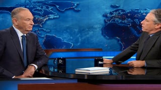 Jon Stewart Grills Bill O’Reilly on Government Shutdown, Syria (Video)