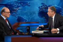 ‘Daily Show’: Alan Greenspan Explains How He Got Financial Crisis Wrong (Video)