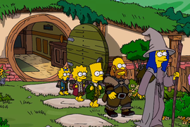 ‘The Simpsons’ Meets ‘The Hobbit’ in Couch Gag (Video)