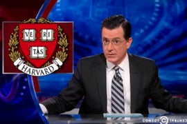 Stephen Colbert: ‘Obamacare Is 58 Times Harder to Get Into Than Harvard’ (Video)