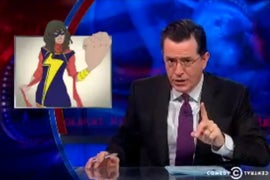 Stephen Colbert on New Ms. Marvel: ‘Muslim Cannot Be a Superhero … They’re on the No-Fly List’ (Video)