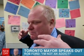 Toronto Mayor Rob Ford on CNN: ‘That’s Fine, They Can Make Fun of Me’ (Video)