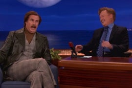 Ron Burgundy Slams Dodge Durango on ‘Conan’: ‘It’s a Terrible Car … Just Horrible Craftsmanship’ (Video)