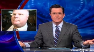 Stephen Colbert on Rob Ford: ‘Chris Farley Tribute Mayor’ Is ‘Just a Social Crack Smoker’ (Video)
