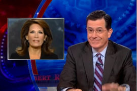 Stephen Colbert: Obamacare Makes Michele Bachmann Look Like a Genius (Video)