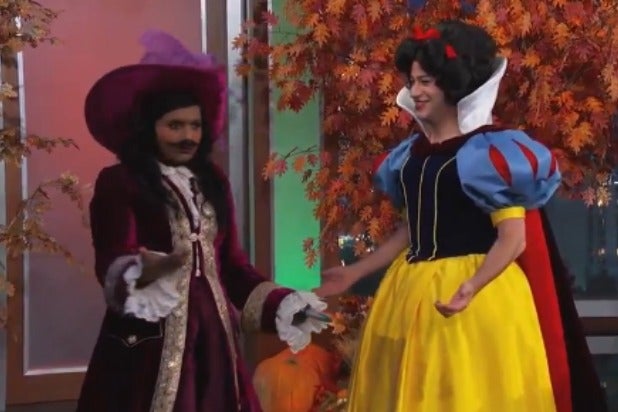 Jimmy Kimmel's Snow White Halloween Costume Is Glorious (Video)