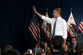 Obama Heckled in San Francisco on Immigration Policies