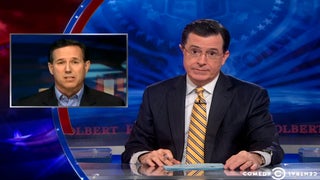 Stephen Colbert Slams Rick Santorum’s Mandela Comparison: ‘Yes, Obamacare Is America’s Apartheid’ (Video)