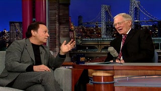 Billy Crystal Confesses to Letterman He Almost Slept Through James Earl Jones Play (Video)