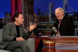 Billy Crystal Confesses to Letterman He Almost Slept Through James Earl Jones Play (Video)