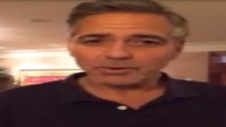 George Clooney Voices Support of Ukrainian Protestors, Boxing Champs Via Cell Phone (Video)
