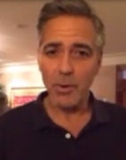George Clooney Voices Support of Ukrainian Protestors, Boxing Champs Via Cell Phone (Video)