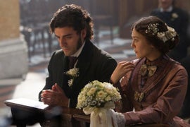 Oscar Isaac and Elizabeth Olsen Ring the Love Triangle for ‘In Secret’ Trailer (Video)