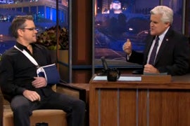 Matt Damon Explains Broken Collarbone on ‘Tonight Show’: I Was Showing Off (Video)
