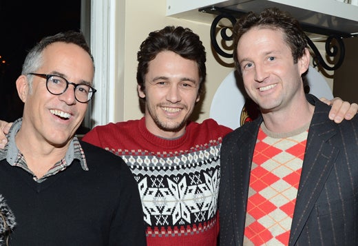 John Cooper, actor James Franco and Sundance Director of Programming Trevor Groth