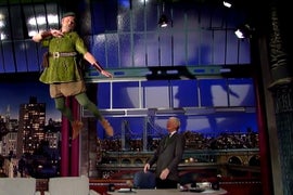 Bill Murray Sports Green Tights, Sings and Flies for NBC’s ‘Peter Pan’ (Video)