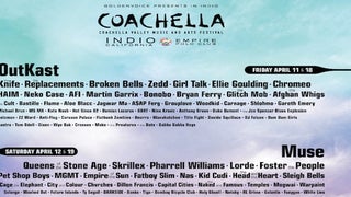 Outkast, Arcade Fire, Muse to Headline Coachella 2014