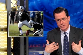 Stephen Colbert Bashes NFL Over Proposed Extra Point, Kickoff Elimination (Video)