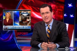 Stephen Colbert Ponders ‘Fox & Friends’ Steve Doocy’s Ability to Father Children – and Global Warming (Video)