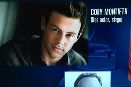 Cory Monteith Name Misspelled in Grammy Awards In Memoriam Segment