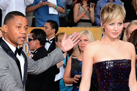 Jennifer Lawrence Freaks Out on Red Carpet Over ‘Homeland’ Spoiler (Video)