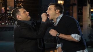 Jonah Hill Autographs Taran Killam’s Tongue In ‘SNL’ Promo (Video)